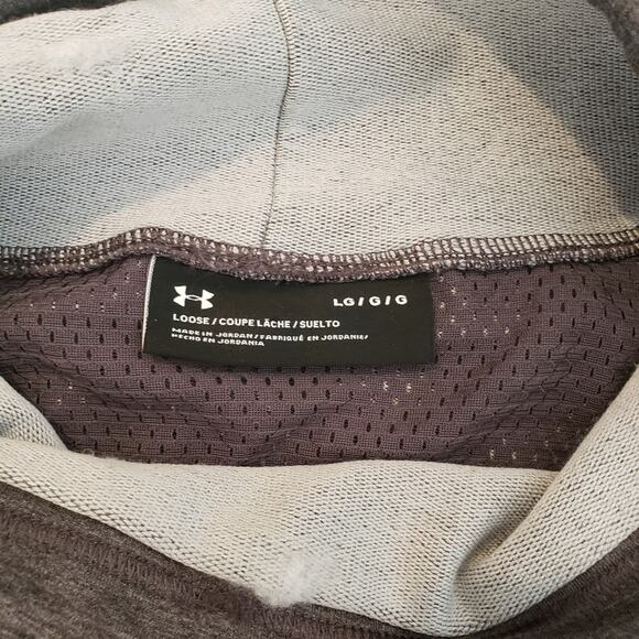 Under Armour Featherweight Cowl Pullover Muscle Hoodie Size Large - Picture 10 of 10